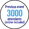 Previous event3000 attendants(online included)